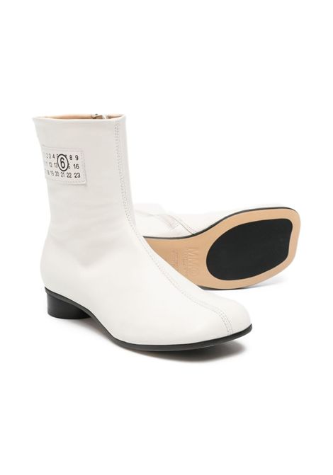 Stivaletti con logo MM6 KIDS MAISON MARGIELA | 809793